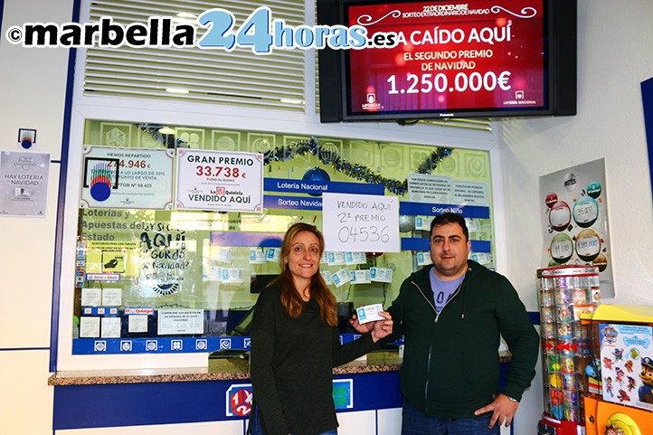La Lotería de Navidad deja 381.000 euros en Marbella y San Pedro