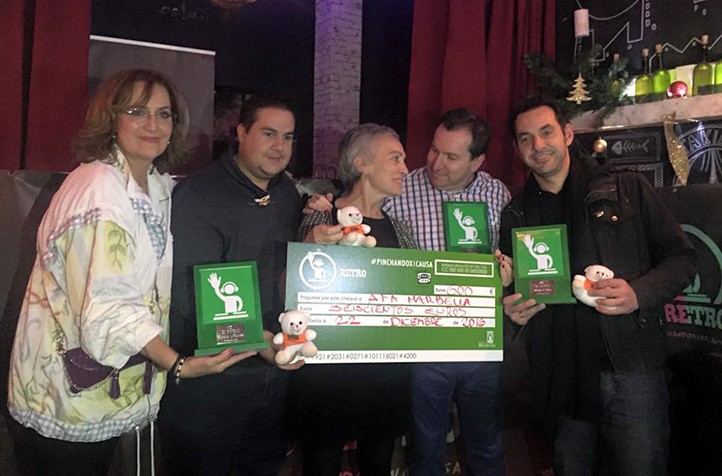 La VIII edición de DJ Retro recauda 600 euros para AFA Marbella