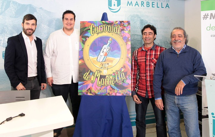 El artista local Juan Delola pregonará el Carnaval de Marbella 2017
