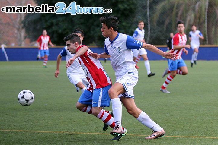 El Marbella juvenil deja escapar la victoria ante el Torredonjimeno (1-1)