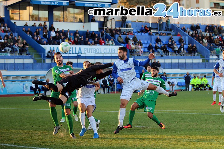 El Marbella FC sale ganando en las jugadas de estrategia