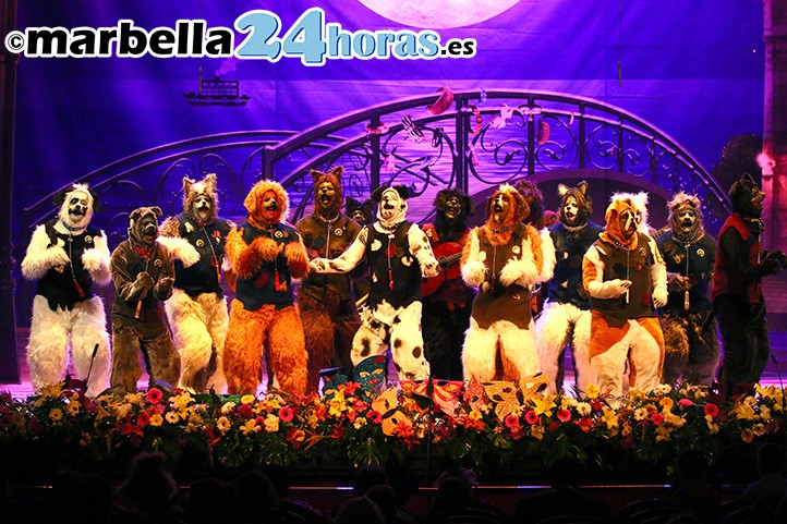 Los Incondicionales y La Lista de Boda triunfan en el Carnaval de Marbella