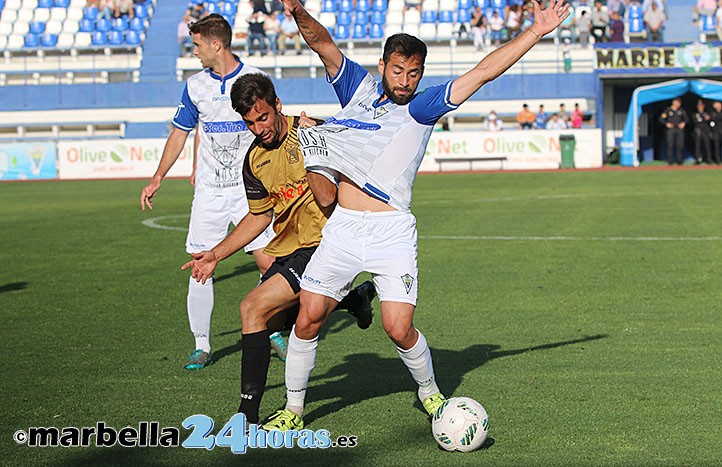 El Marbella no resucita y prosigue ante el Sanluqueño su caída libre (0-1)