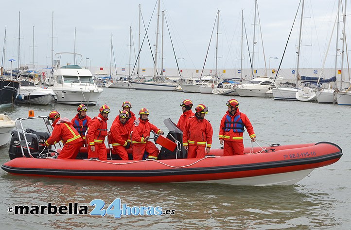 Marbella reactiva la Unidad de Rescate Acuático de los Bomberos