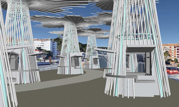 El Centro 'Sabor a Málaga' en San Pedro tendrá un diseño vanguardista