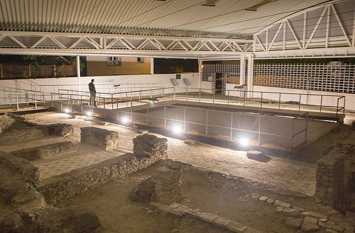 Marbella ilumina los mosaicos de la Villa Romana de Río Verde 
