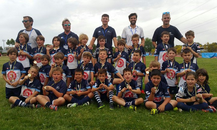 El equipo sub-8 del Marbella Rugby Club gana el Campeonato de España