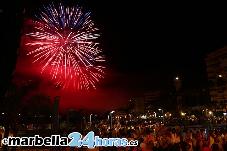 Marbella coincide en que han sido los mejores fuegos en muchos años