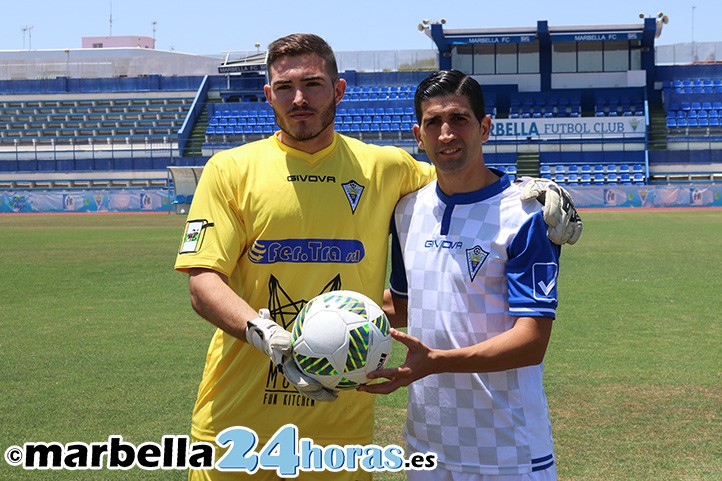 El Marbella presenta por sorpresa a Sergio Narváez y al portero Juanfran