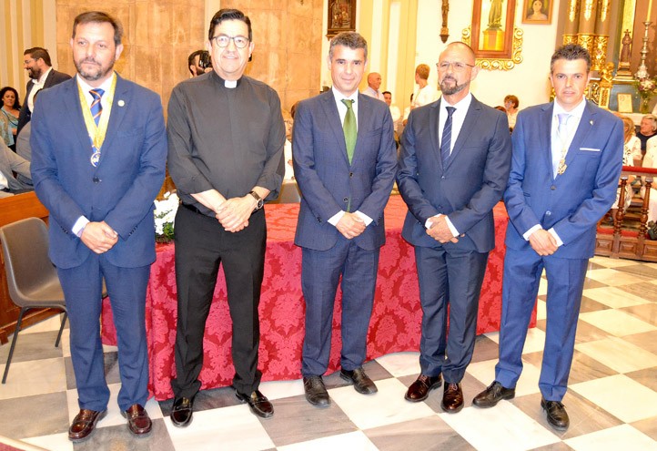 Manuel Lavigne pregona a la Virgen del Carmen desde el corazón