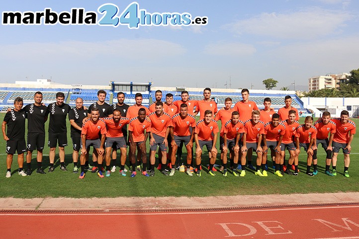 El Marbella FC inicia la pretemporada con 12 jugadores de la primera plantilla