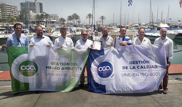 El Puerto Deportivo de Marbella mantiene sus certificados de calidad