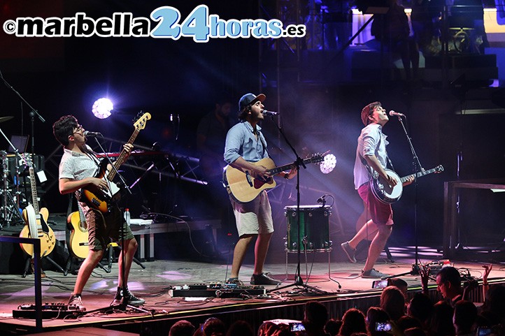 El embrujo de los colombianos Morat abre los conciertos de Starlite Marbella