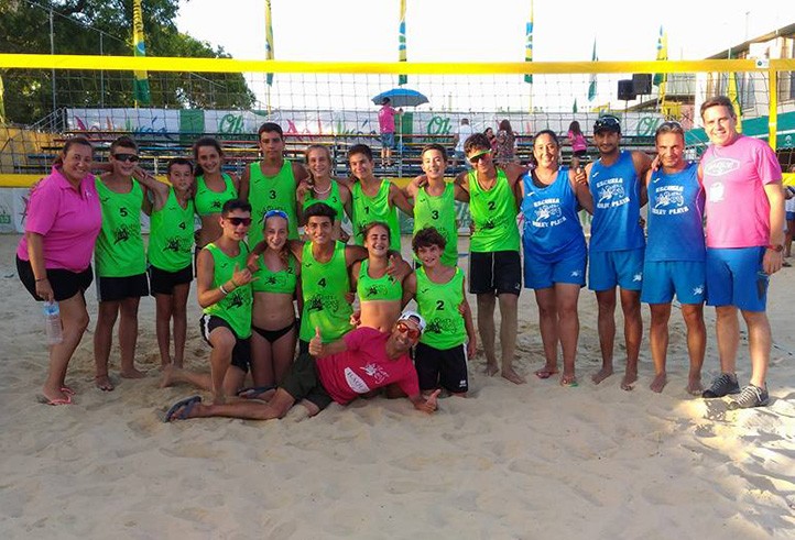 El Costa del Voley se impone en las dos categorías del CADEBA infantil