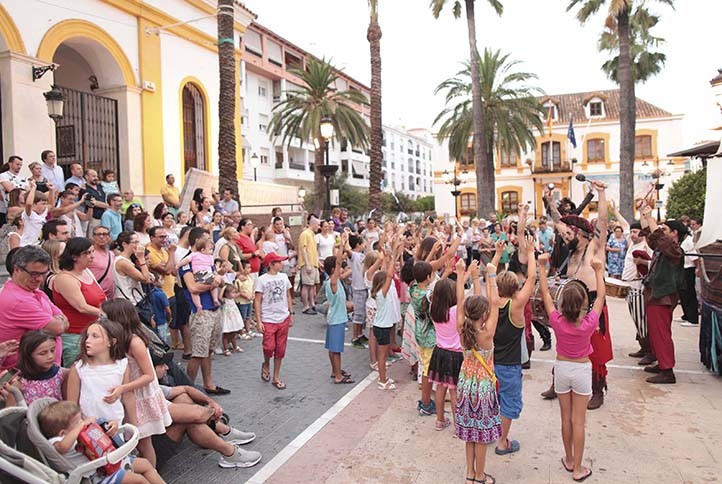 El festival de calle "ArtFest" finaliza en San Pedro con una gran participación