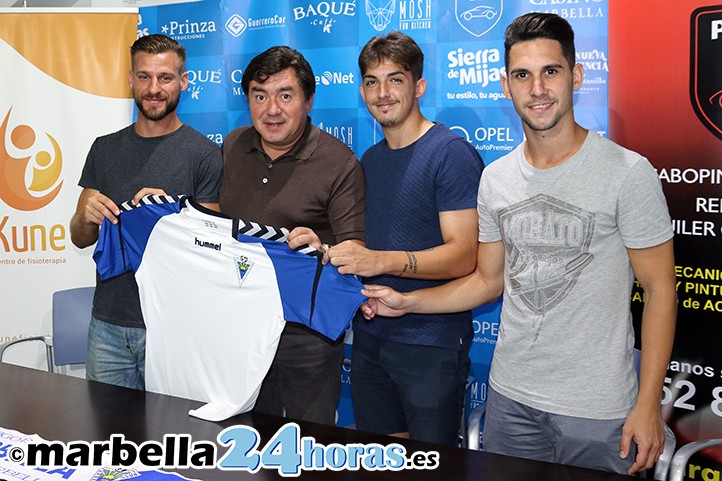 El Marbella FC cierra la plantilla con los tres últimos fichajes y una cesión