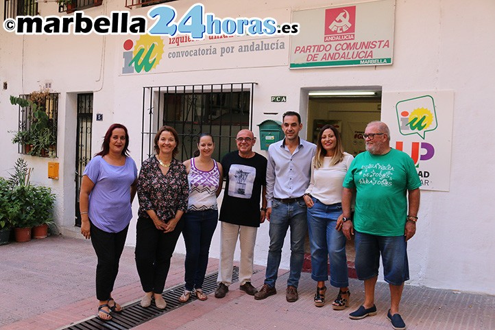 Miguel Díaz revalida su cargo como coordinador local de IU en Marbella