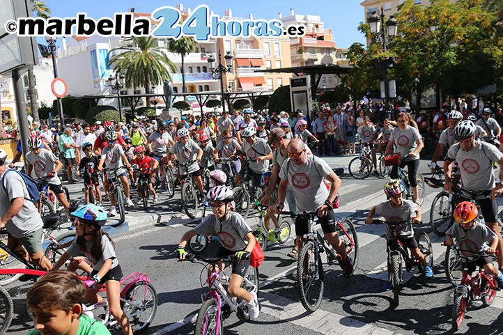 Más de un millar de sampedreños suben a la bici para disfrutar del Día del Pedal