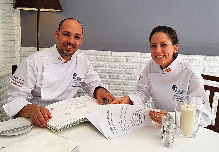 La marbellí Raquel García acude a uno de los concursos de cocina más importantes del mundo