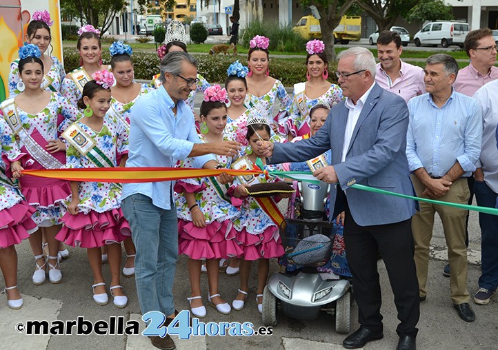 La Feria de Día de San Pedro Alcántara ya está en marcha tras su inauguración