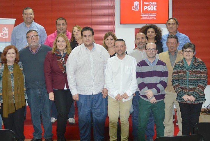 Manuel García es el nuevo secretario general del PSOE de San Pedro