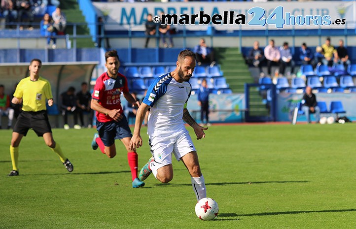 Añón derriba a El Ejido para dar al Marbella FC otra victoria en casa (2-0)