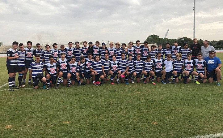 El Marbella RC sub-14 necesita diez minutos para ganar al UR Cádiz (31-0)
