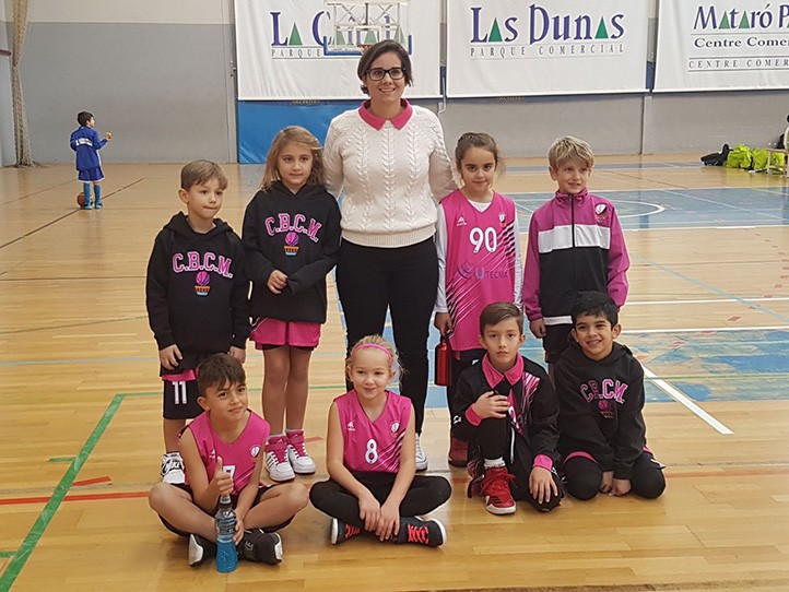 Doble victoria del babybasket del CB Costa Marbella en su debut en liga
