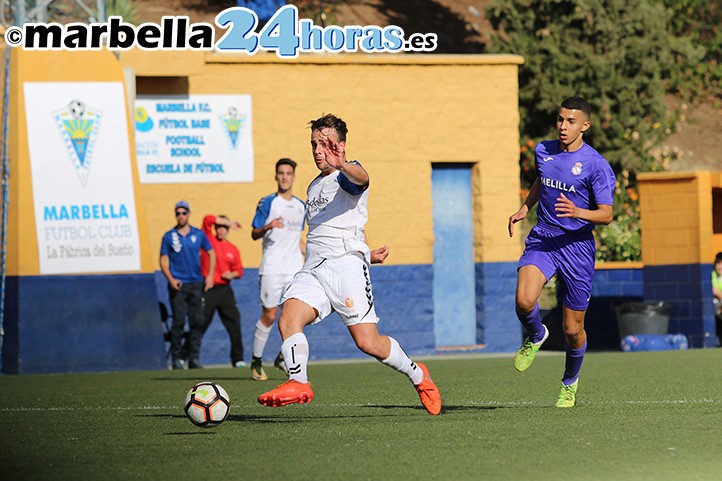 El Marbella juvenil completa una semana perfecta con goleada (7-0)