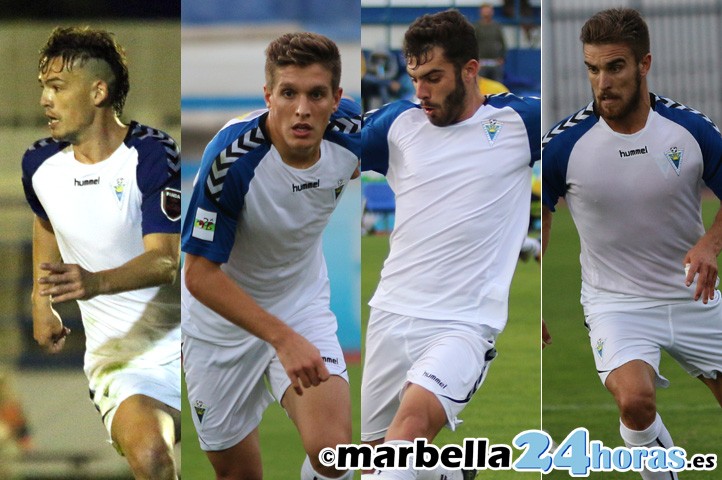 Hasta cuatro jugadores se reparten el 79% de los goles del Marbella FC