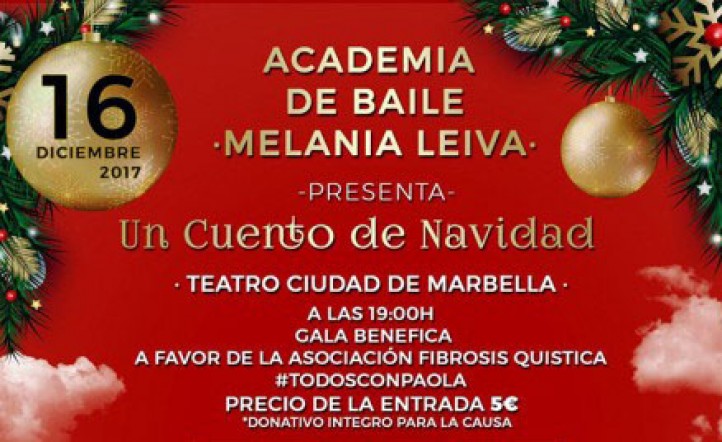 El espectáculo "Un Cuento de Navidad" a beneficio de Paola este sábado