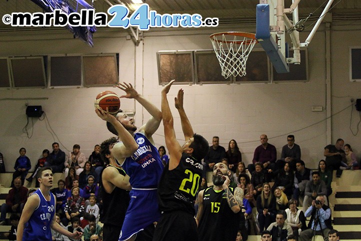 El CB Marbella reacciona para remontar 19 puntos ante el CB Coín (85-83)