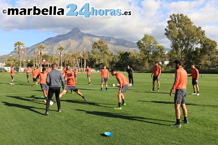 El Marbella apura la última semana de trabajo antes de las vacaciones