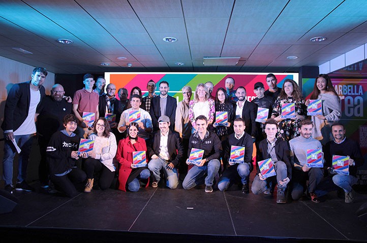 Entregados los premios a los ganadores del certamen Marbella Crea 2017