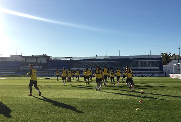 El Borussia Dortmund inicia una nueva concentración invernal en Marbella