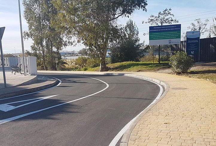 Concluyen las obras del Carril del Potril, fruto de los Presupuestos Participativos