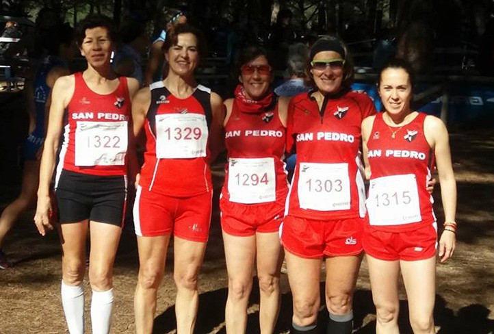 Dos medallas para el Club Atletismo San Pedro en el Andaluz de Cross