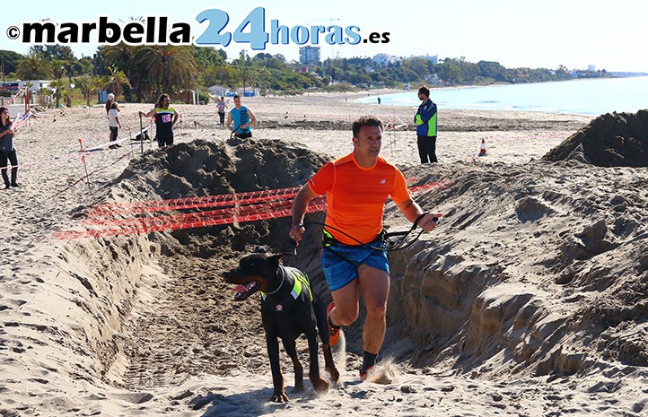 Marbella volverá a acoger la carrera de mascotas Espartancan en El Cable