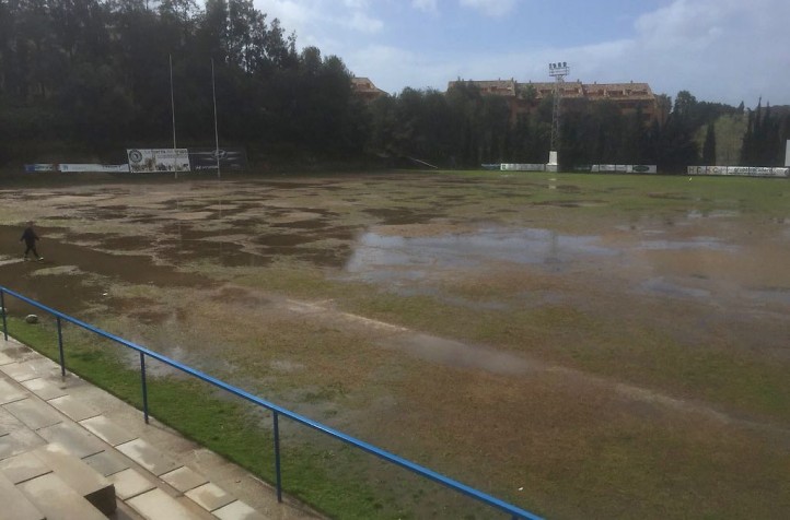 El Marbella RC jugará en Rincón de la Victoria tras inundarse su campo