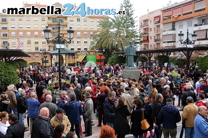 Medio millar de jubilados protestan en San Pedro por unas pensiones dignas