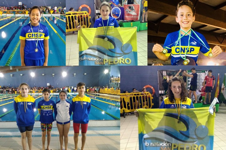 El CN San Pedro conquista ocho medallas en el Trofeo de Los Barrios