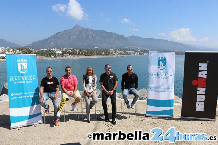 Marbella se vuelca para lucir este domingo en el primer Ironman 70.3