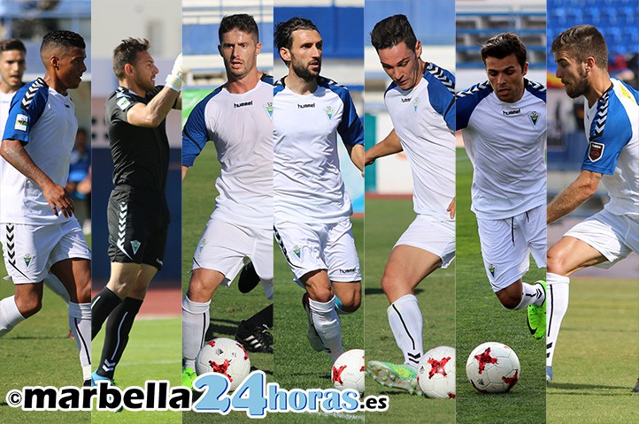 La plantilla del Marbella FC suma 38 partidos en playoff de ascenso