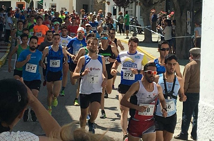 Díaz Carretero y Janine Lima vencen en la XV Carrera de las Aguas de Istán