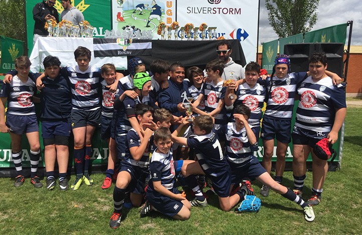Buena imagen del Trocadero Marbella RC sub-14 en el Torneo Nacional