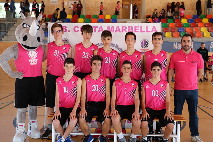 Los infantiles del CB Costa Marbella acuden a la final como favoritos