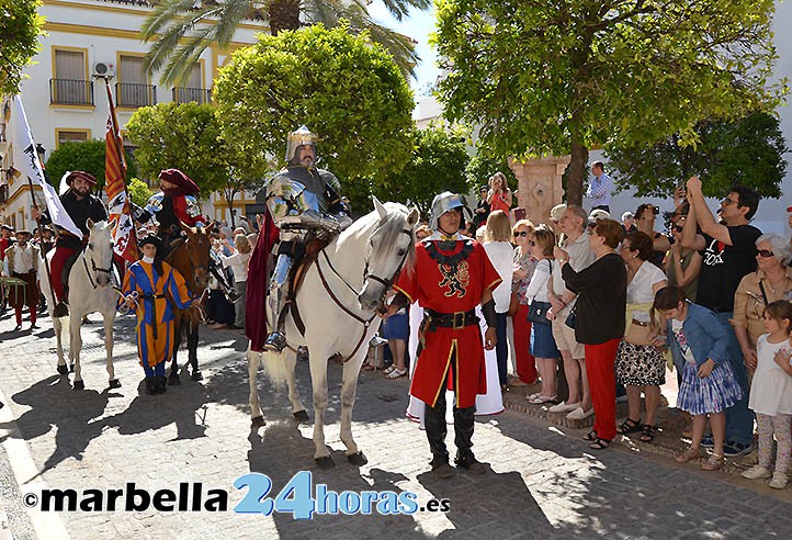 Marbella recuerda su historia y revive la toma de la ciudad a los musulmanes