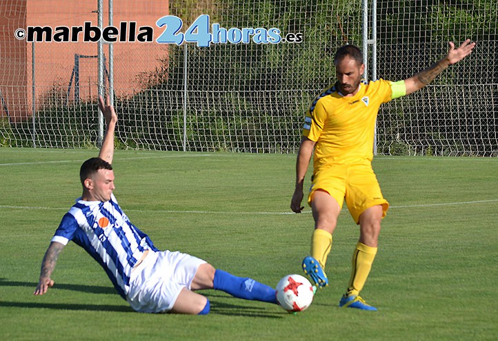 Juanma logra el primer gol en la pretemporada del Marbella FC (1-0) 