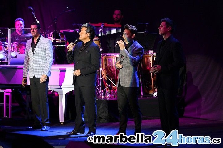 Il Divo enamora Marbella con el estreno de su nuevo trabajo "Timeless"