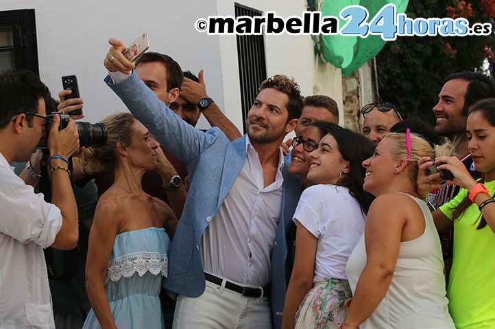 David Bisbal elige el Casco Antiguo de Marbella para grabar su nuevo videoclip